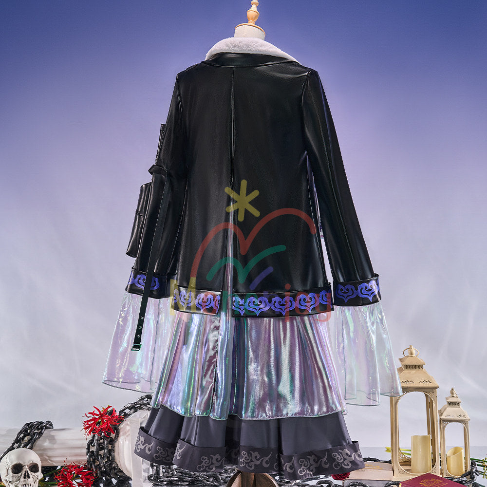 Monenjoy　アークナイツ　均　歳獣　　コスプレ衣装　角付　コスチューム MONENJOY