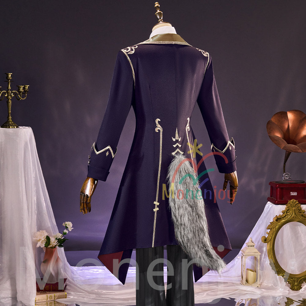 Monenjoy アイデンティティ5　写真家　ジョゼフ　月下の紳士　コスプレ衣装　帽子＋耳飾付　第五人格/IdentityV　コスチューム MONENJOY