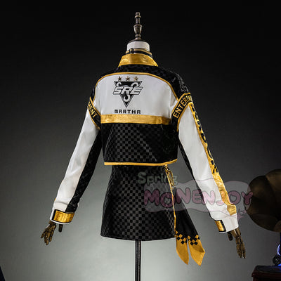 Monenjoy 第五人格 SRE戦隊　空軍　SRE.MARTHAコスプレ衣装　イヤホーン付　刺繍柄　IdentityV　イベント舞台　コスチューム MONENJOY