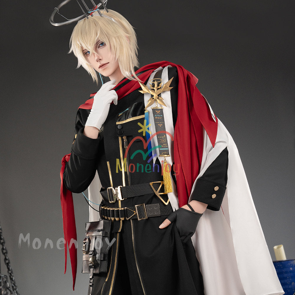 Monenjoy　アークナイツ 聖約イグゼキュター　 コスプレ衣装　光輪付　イベント　仮装　おもちゃ　ハロウィン　 MONENJOY