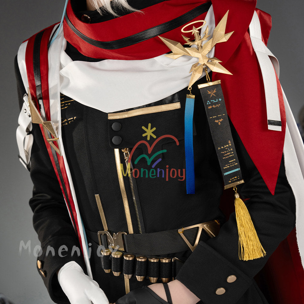 Monenjoy　アークナイツ 聖約イグゼキュター　 コスプレ衣装　光輪付　イベント　仮装　おもちゃ　ハロウィン　 MONENJOY