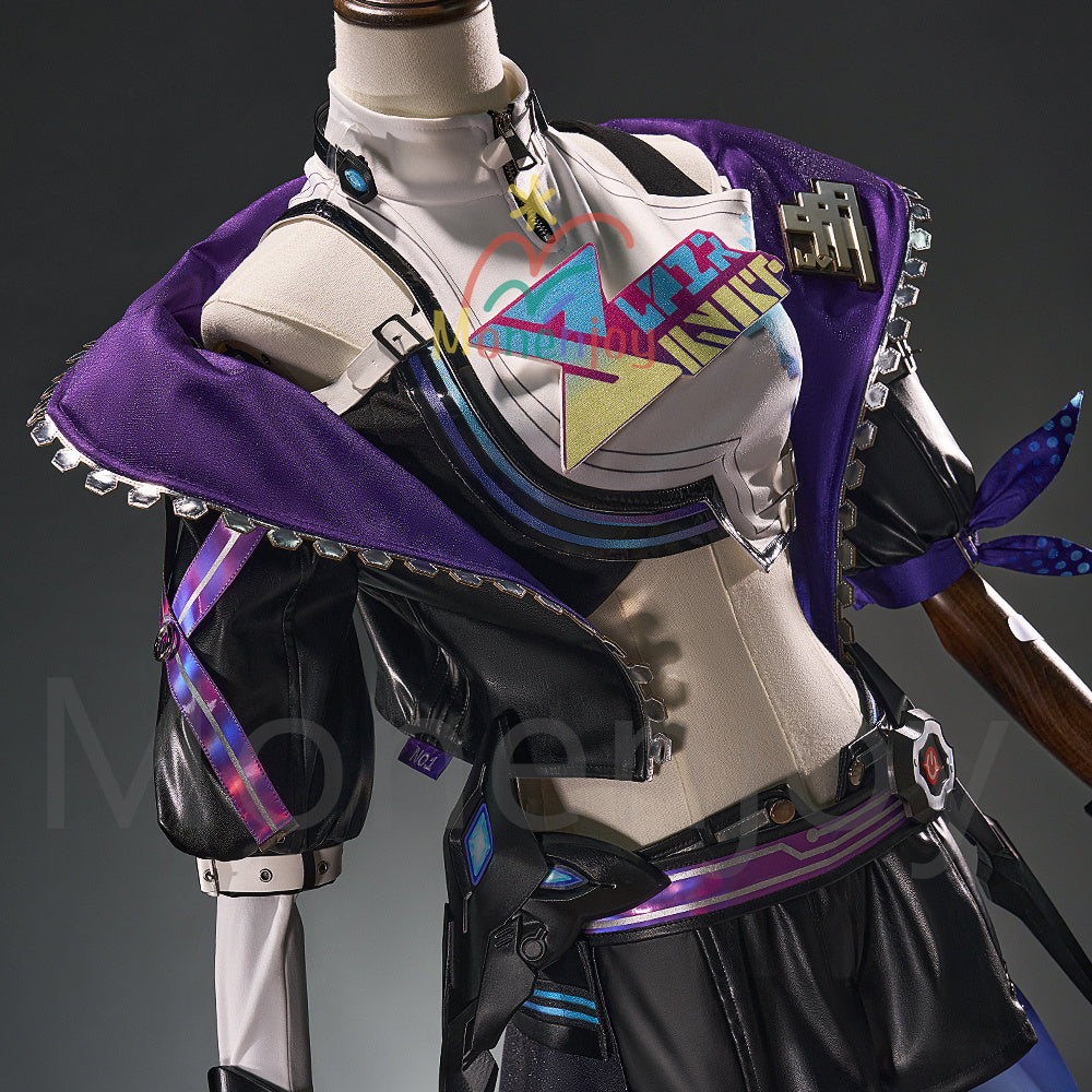銀狼 コス フルセット Azuiblc】スターレイル 銀狼SP コスプレ衣装 発光 靴カバー付き 尻尾