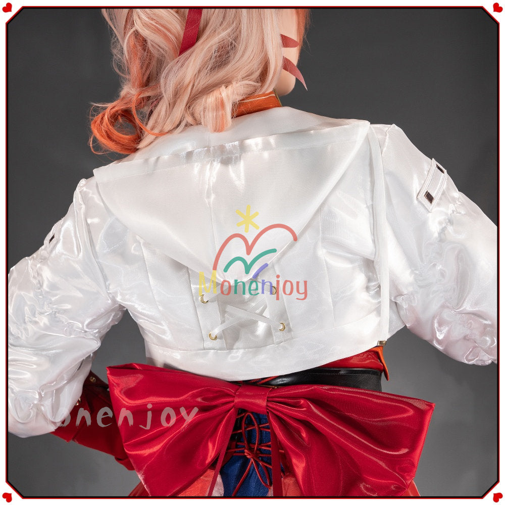 Monenjoy アークナイツ ハルカ コスプレ衣装　3d樹脂製パーツ　コスチューム　イベント　可愛い　ハロウィン MONENJOY