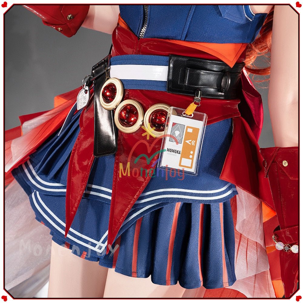 Monenjoy アークナイツ ハルカ コスプレ衣装　3d樹脂製パーツ　コスチューム　イベント　可愛い　ハロウィン MONENJOY