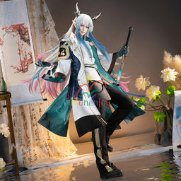 Monenjoy アークナイツ　易 　コスプレ衣装　易くん　コスチューム　イベント　アクナイ　3d樹脂製パーツ　舞台服 MONENJOY