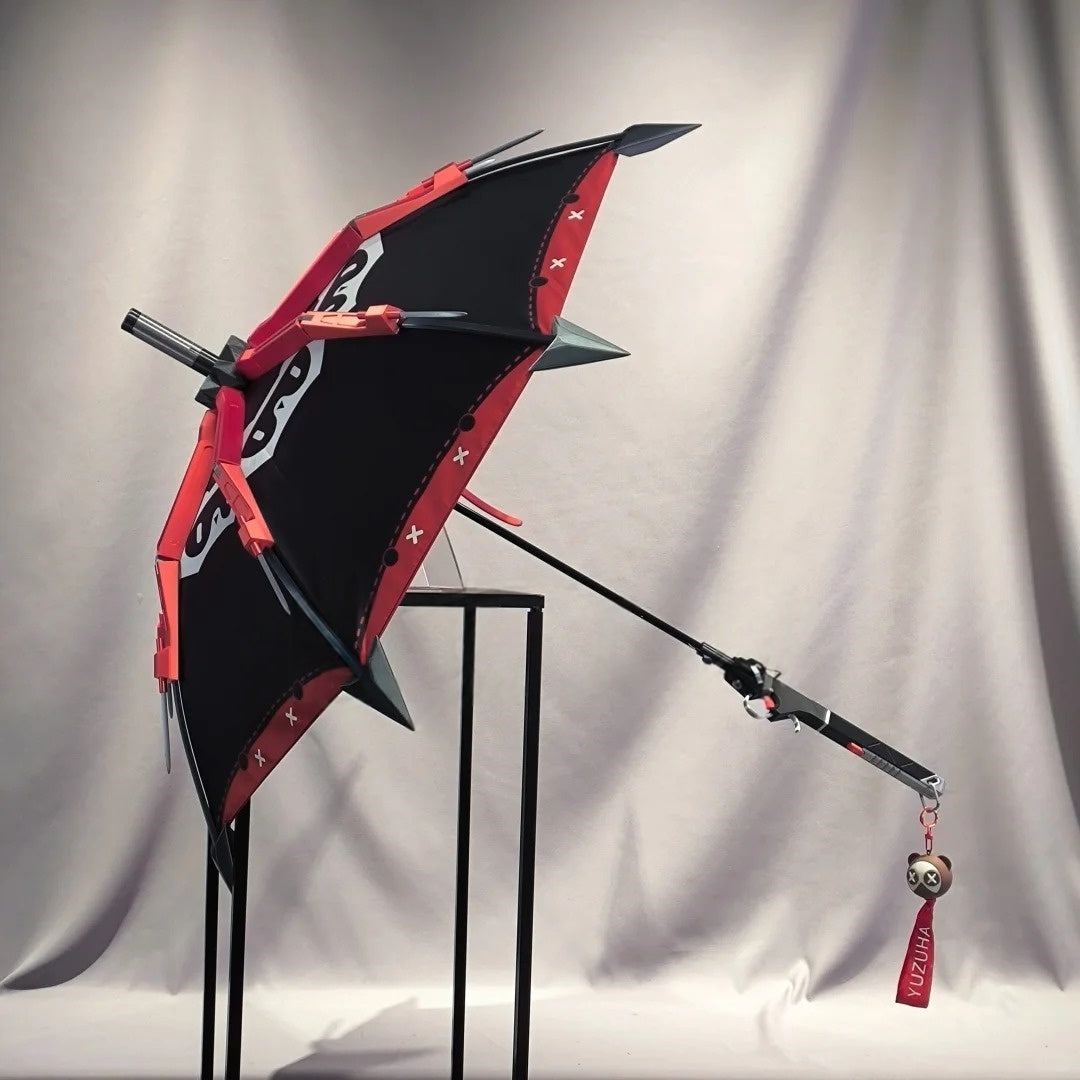 受注製品　Monenjoy ゼンレスゾーンゼロ　浮波柚葉　コスプレ道具　傘　イベント　展開サイズ130cm　収納サイズ94cm GSDJ004