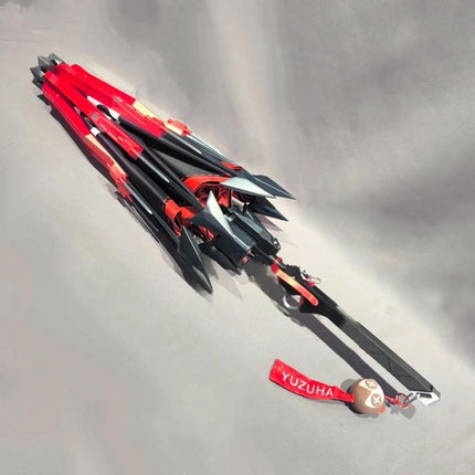 受注製品　Monenjoy ゼンレスゾーンゼロ　浮波柚葉　コスプレ道具　傘　イベント　展開サイズ130cm　収納サイズ94cm GSDJ004