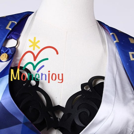 Monenjoy 崩壊スターレイル ジェイド コスプレ衣装　イベント　帽子付＋イヤリング付＋3d樹脂アクセサリー - Monenjoy