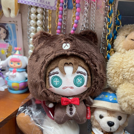 アイデンティティ5 　傭兵　BROWN　ぬいぐるみ　10cm キーホルダー　綿人形　第五人格/IdentityV 同人グッズ　第五人格コラボ　非公式グッズ