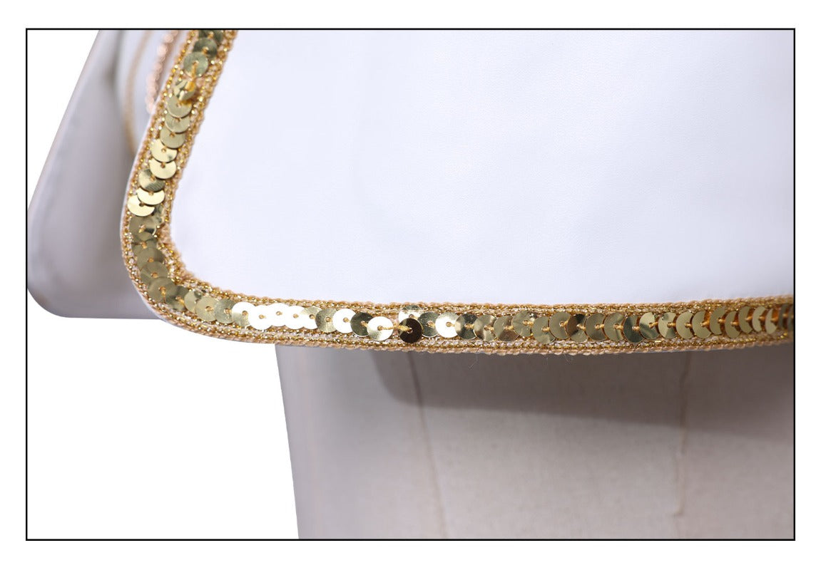 Monenjoy KPOP Girls! Demon Hunters Mira White Cosplay Costume Live Clothes Stage Clothes KPop Demon Hunters