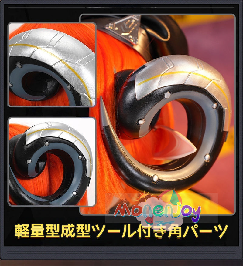 Monenjoy　ゼンレスゾーンゼロ オルペウス コスプレ衣装 鬼火　尻尾追加　ゼンゼロ　オボルス小隊　コスチューム　イベント