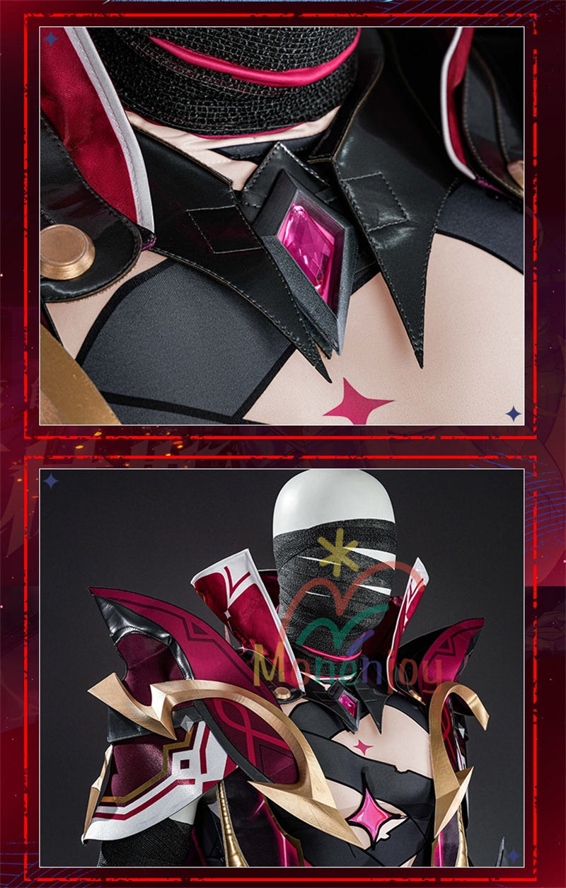 Monenjoy　原神 五大罪人 月の狩人 レリル　コスプレ衣装　ナドクライ編　コスチューム 完全再現 肩甲・手甲追加可