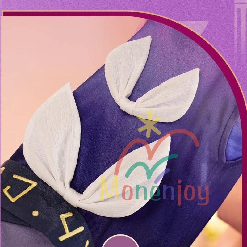 Monenjoy Collapsible Star Rail Cyrene Costume with Luxury Metal Decoration Cyrene Star Rail Cosplay Costume GS1449