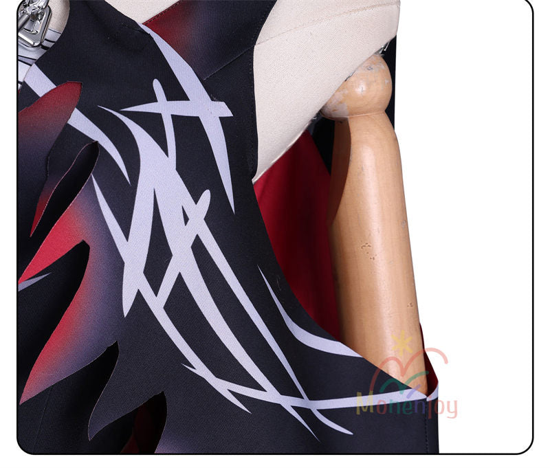 Monenjoy　 魔法少女ノ魔女裁判　紫藤アリサコスプレ衣装　囚人番号666　コスチューム　イベント　ドレス