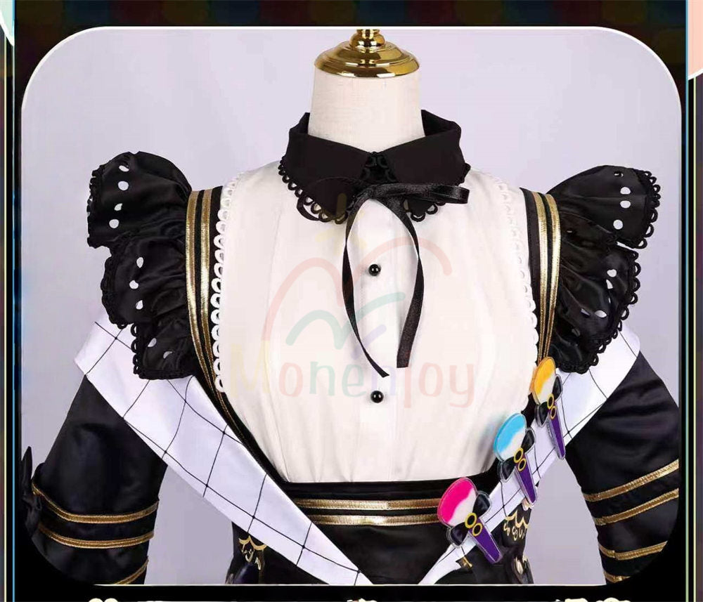 Monenjoy 魔法少女ノ魔女裁判 城ケ崎 ノア 　コスプレ衣装　プリント印刷　仮装　まのさば　コスチューム　イベント　 MONENJOY