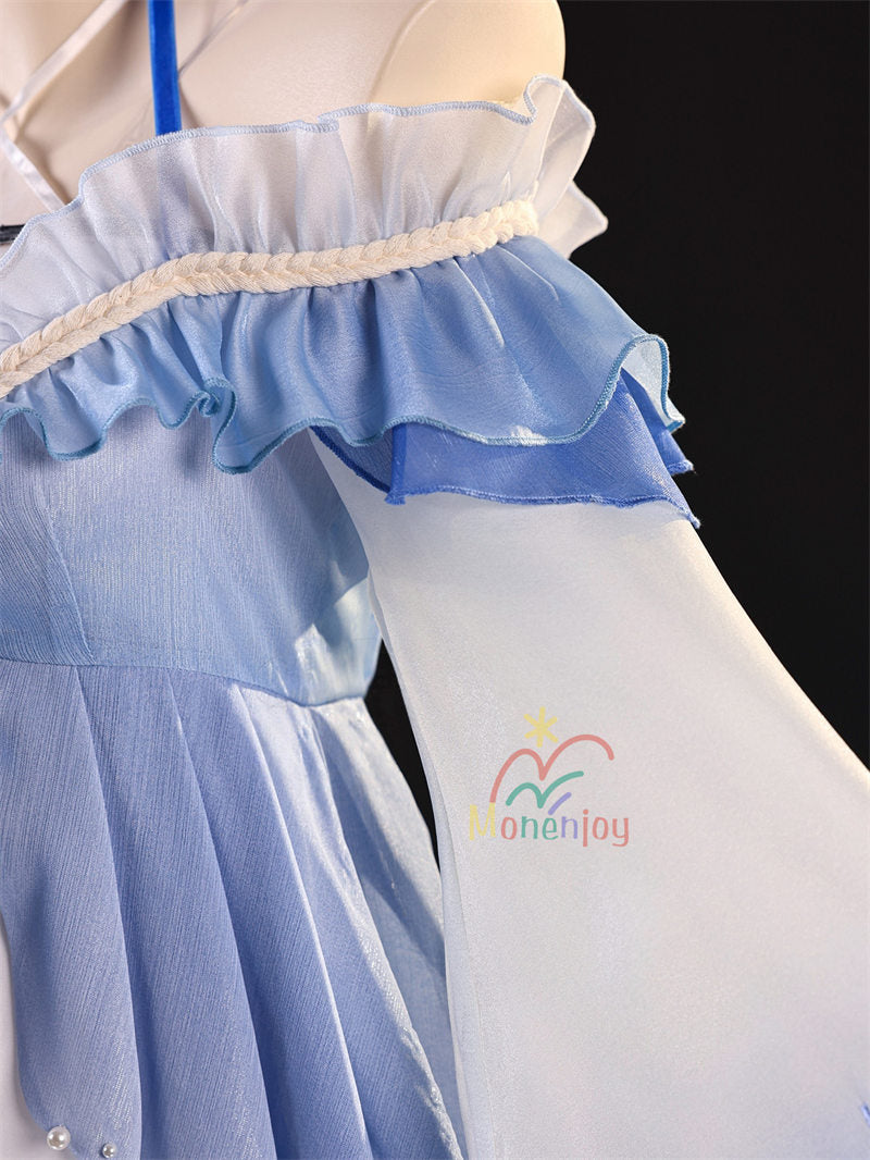 Monenjoy　鳴潮　カルテジア　水着　コスプレ衣装　フルールドリス　コスチューム　髪飾り付　イベント