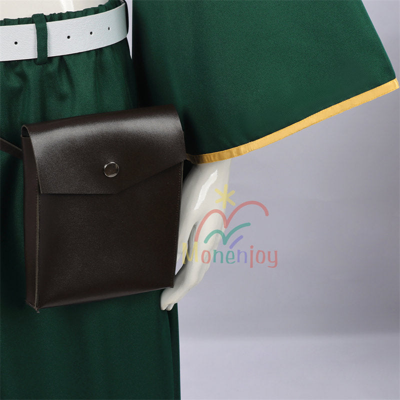 Monenjoy　デッドアカウント　縁城 蒼吏　コスプレ衣装緑色　霞流 括　えにしろ そうじ　仮装　舞台服　コスチューム