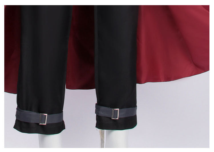 Monenjoy　ナルト　我愛羅（ガアラ） コスプレ衣装　 砂隠れの里　コスチューム　赤色　風の国　イベント　仮装