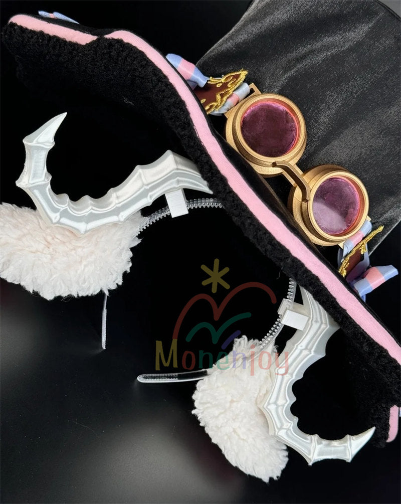 Monenjoy アークナイツ エンドフィールド エイヤフィヤトラ　コスプレ衣装　Eyjafjalla　コスチューム　帽子＋鞄追加　明日方舟 イースタンシリーズ