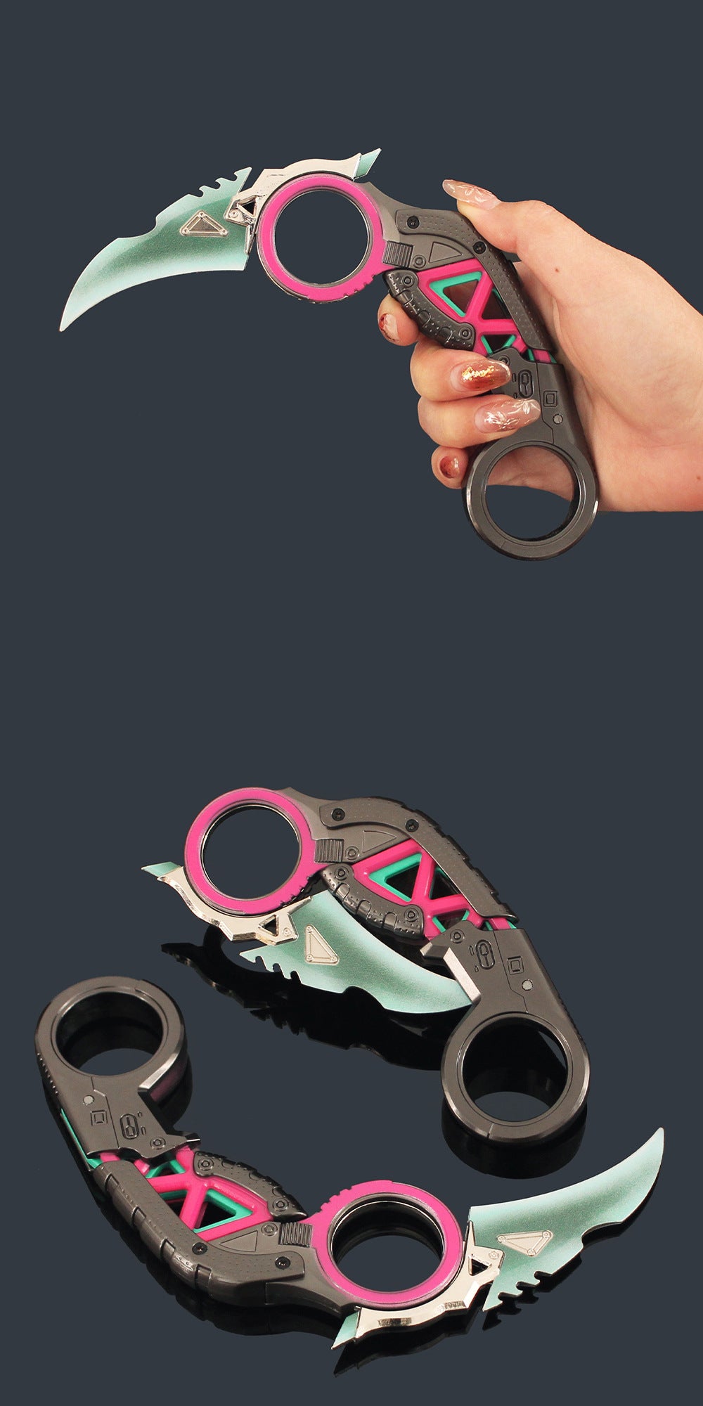 Monenjoy　エーペックスレジェンズ　ラプターズクロー 18cm　コスプレ道具　武器モデル　Apex　萌えグッズ　ダイキャスト製　240g　MN001 - Monenjoy