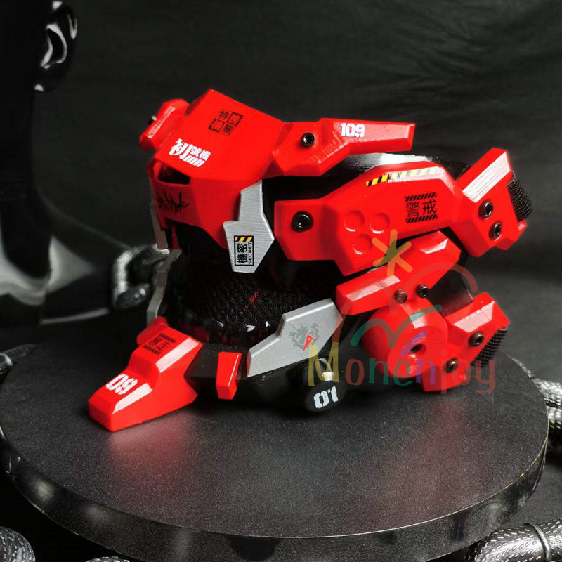 Monenjoy　エヴァンゲリオン　EVA初号機　コスプレ道具　印象マスク　PLA材質　碇シンジ　EVA　エヴァ　仮面　コスプレ道具