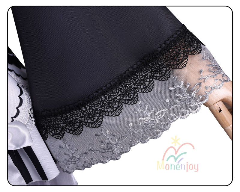 Monenjoy　魔法少女ノ魔女裁判　佐伯ミリア　コスプレ衣装　囚人番号663　ウィッグ追加可能　コスチューム