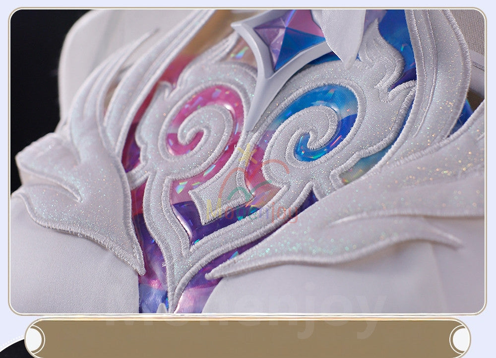 予約　Monenjoy 崩壊スターレイル　コスプレ　キュレネ　Cyrene 衣装　豪華　2.4m超ロング裾 　洋服　ワンピース　 1/3Delusion