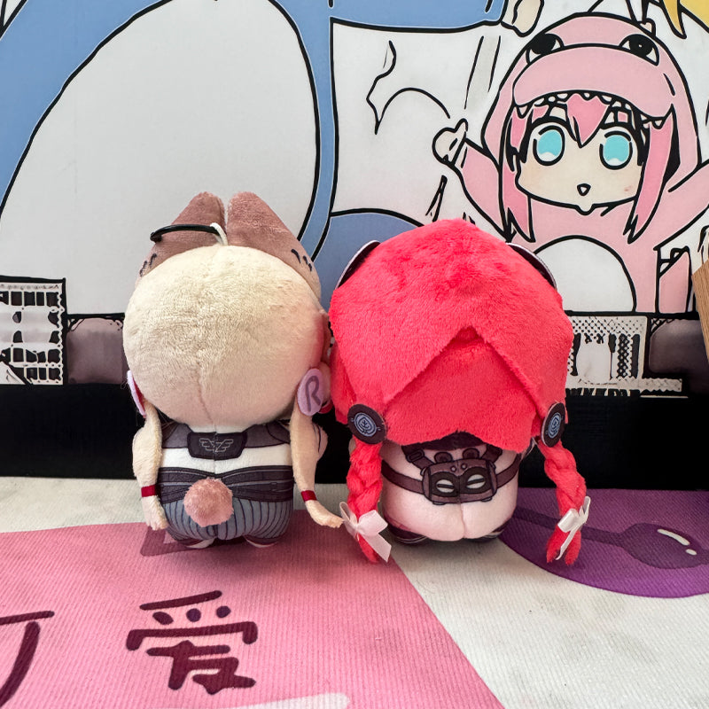 Monenjoy　ゼンレスゾーンゼロ 浮波柚葉 アリス ぬいぐるみ　10cm　キーホルダー　ゼンゼロ/ZZZ　萌えグッズ