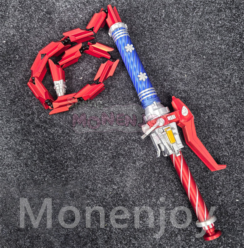 エンドフィールド　ポグラニチニク　不知帰　モチーフ武器　110cm  鞭 コスプレ道具　髪飾　アークナイツ　イベント対応　PLA材質　 MONENJOY
