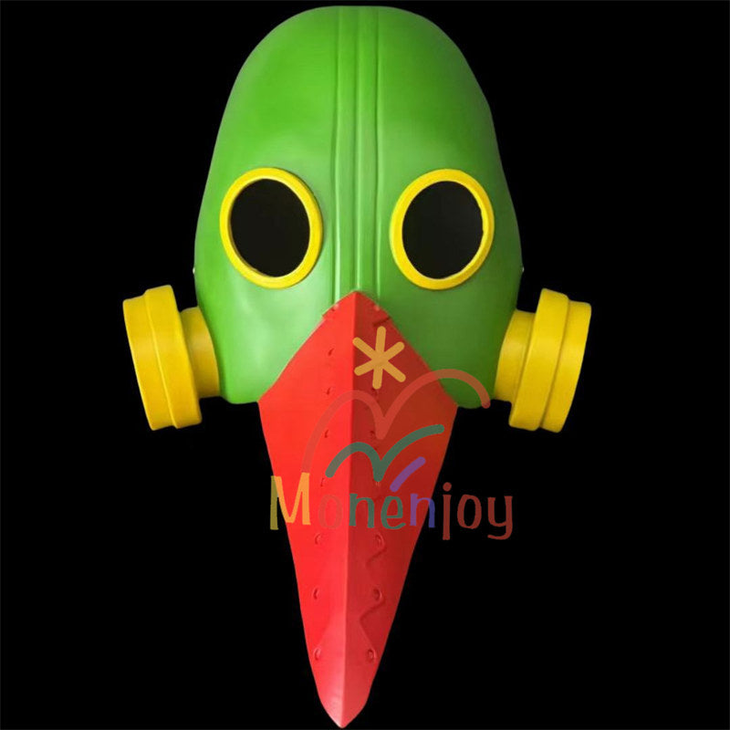 Monenjoy チェンソーマン 暴力の魔人 ガルガリ　仮面 被り物 デビルハンター　フェイスマスク ABS樹脂製　お面 cosplay小物 武器 道具 ホラー周辺 ハロウィン