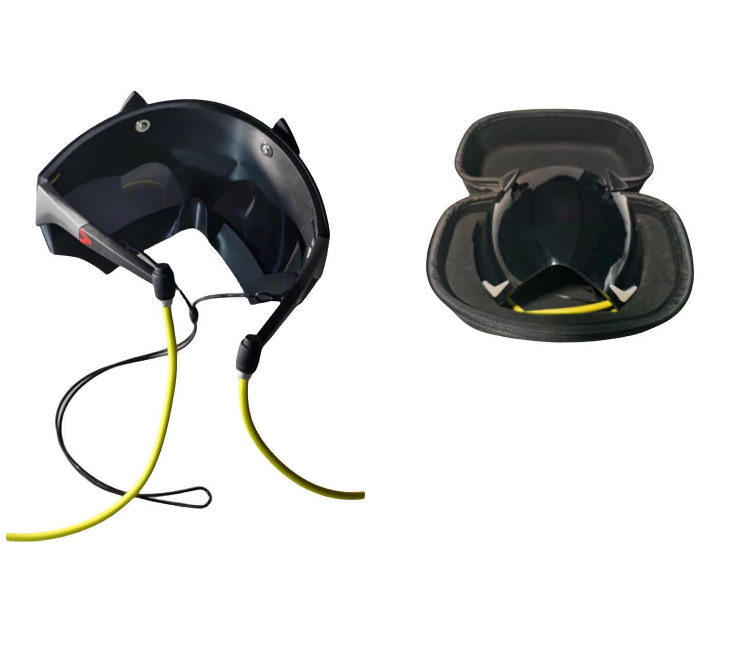 Monenjoy コスプレ道具　ゼンゼロ　トリガー　アイマスク 目隠し マスク　仮面　発光　ゼンレスゾーンゼロ　レプリカ　PVC　手作り　オーダーメイド　舞台道具 - Monenjoy