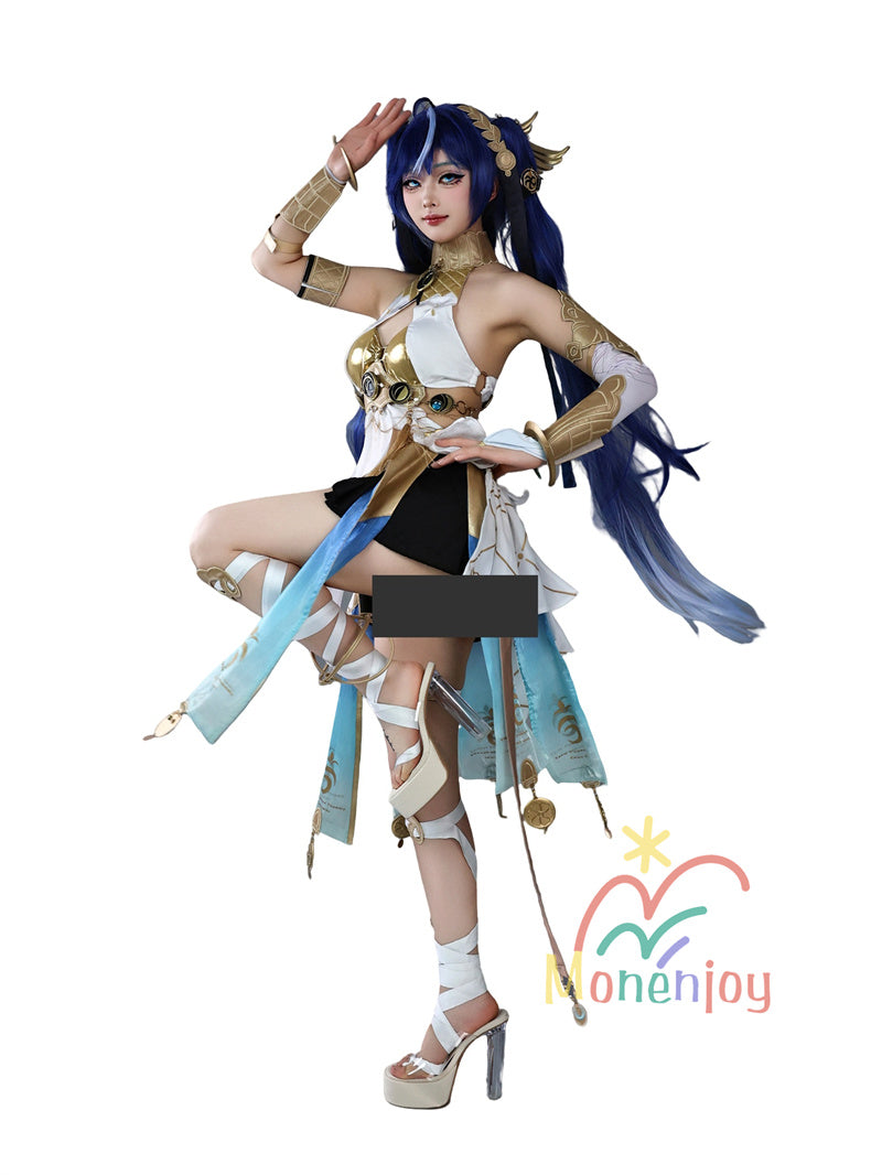 Monenjoy 鳴潮 ユーノ コスプレ衣装　ワンピース　実装　コスチュームGS1935