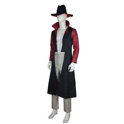 Monenjoy ONEPIECE 東の海編 鷹の目のミホーク 海兵狩 衣装 ユニフォーム　礼服　コスチューム　少年漫画　COS　ハロウィン　舞台衣装　学園祭　クリスマス　イベント - Monenjoy