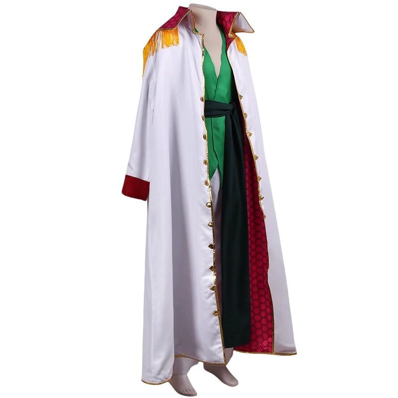 Monenjoy ONE PIECE エドワード・ニューゲート　コスプレ衣装　大海賊　白ひげ　コスチューム　イベント　仮装　 - Monenjoy