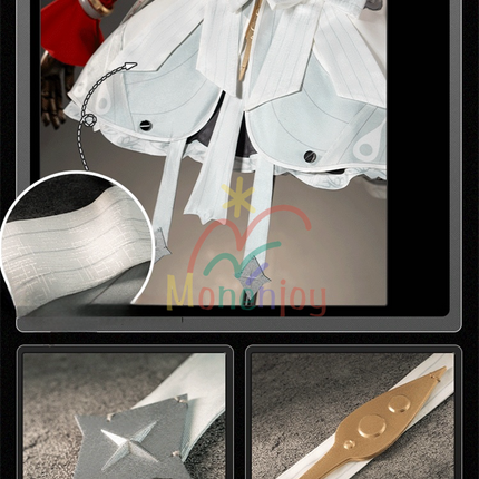 納品　Monenjoy ゼンレスゾーンゼロ アストラ・ヤオ  洋服　コスプレ衣装 　髪飾り付　コスチューム ZenlessZoneZero cosplay　GS1395
