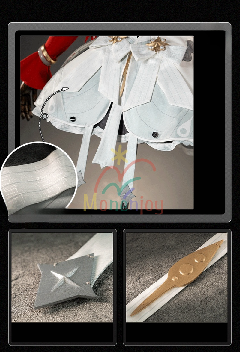 納品　Monenjoy ゼンレスゾーンゼロ アストラ・ヤオ  洋服　コスプレ衣装 　髪飾り付　コスチューム ZenlessZoneZero cosplay　GS1395