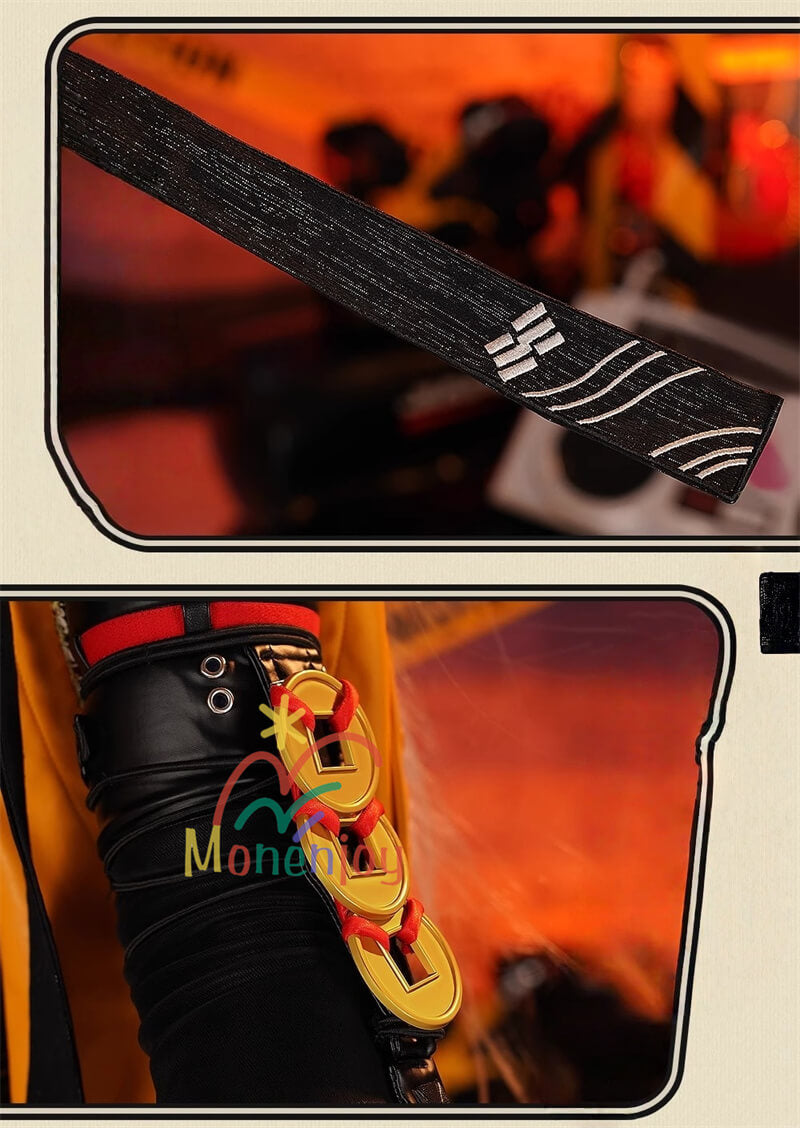 Monenjoy ゼンレスゾーンゼロ  儀玄 コスプレ衣装　イーシェン　パーティ　コスチュームGS1430