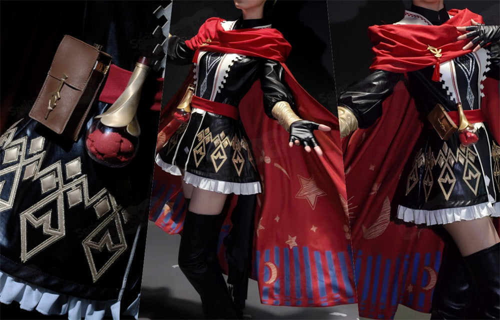予約　Monenjoy　アークナイツ　 7周年 新約エクシア　コスプレ衣装　大陸版　Exusiai the New Covenant　イベント舞台対応 MONENJOY