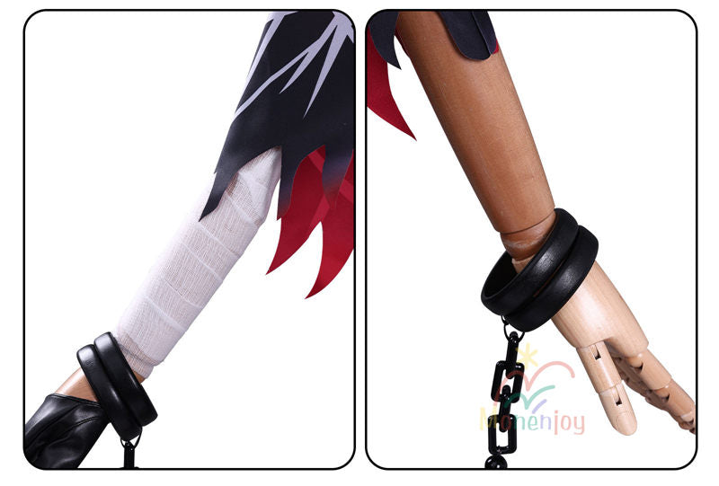 Monenjoy　 魔法少女ノ魔女裁判　紫藤アリサコスプレ衣装　囚人番号666　コスチューム　イベント　ドレス