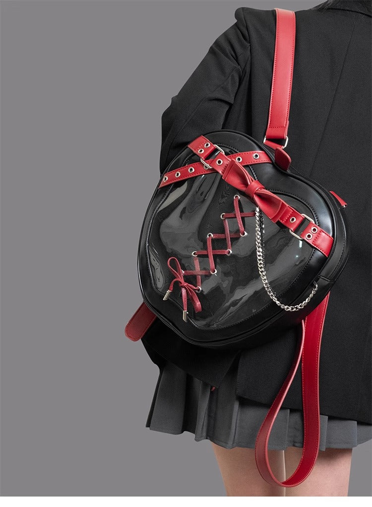 Monenjoy　痛バッグ　アニメ　地雷系　パンク　渋谷　原宿ファション　コスプレ　2次元　萌えグッズ　バックパック/リュック 可愛い　デザイン　装備品　アクセサリー - Monenjoy