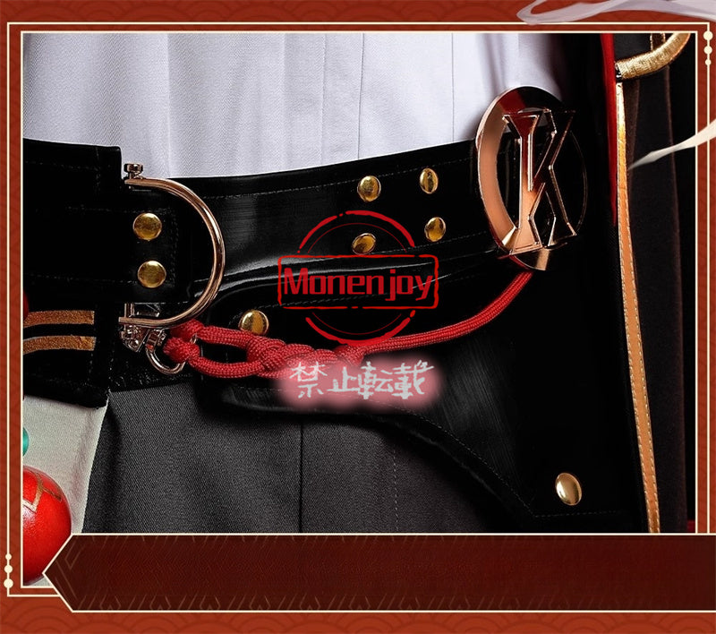 Monenjoy　崩壊：スターレイル　椒丘　中国版KFCコラボ　　仙舟「曜青」の狐族　コスチューム　イベント　コスプレ　衣装　 - Monenjoy