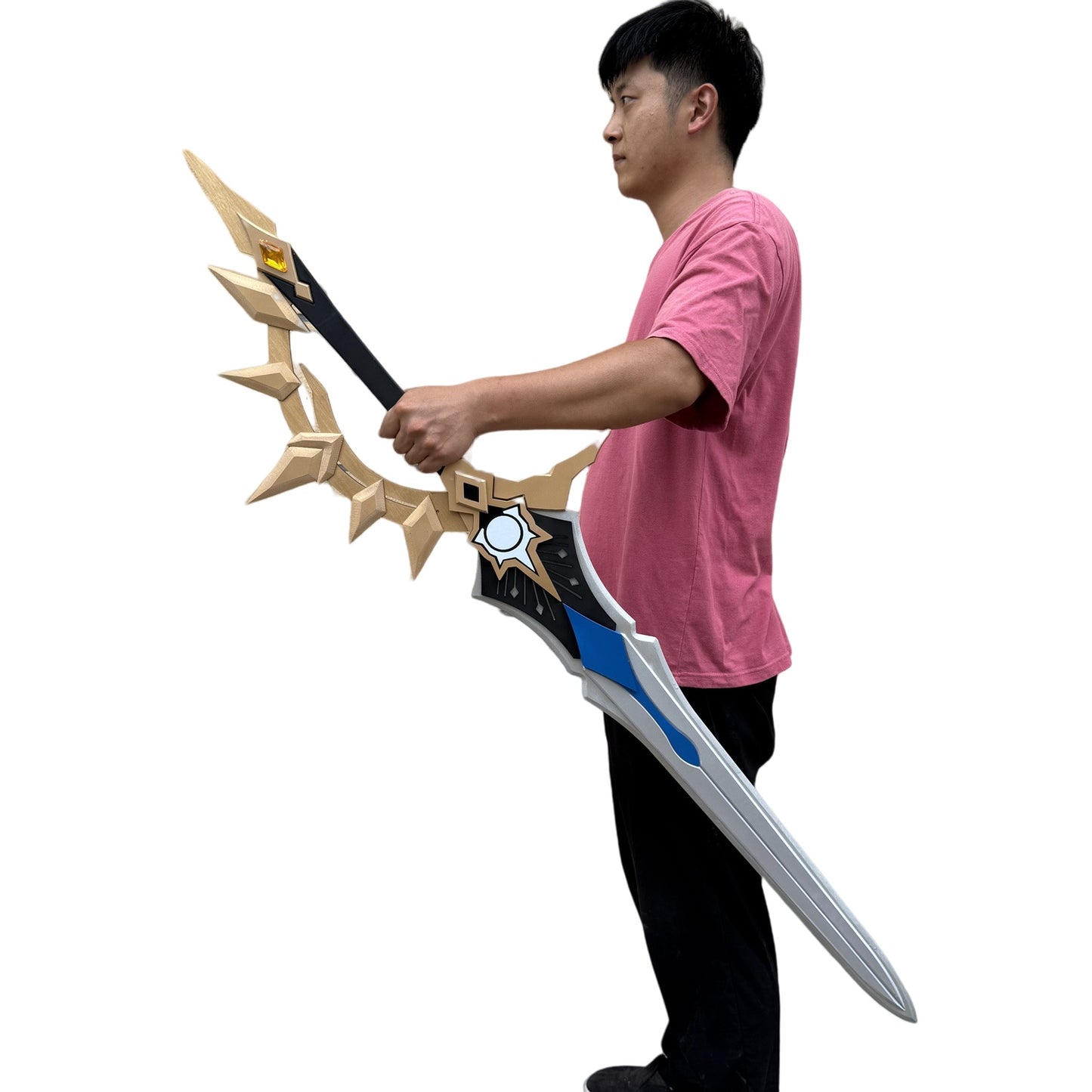 Monenjoy　崩壊スターレイル　ファイノン　140cm　コスプレ道具　無名の英雄　剣　木製　イベント　武器モデルGSDJ1006