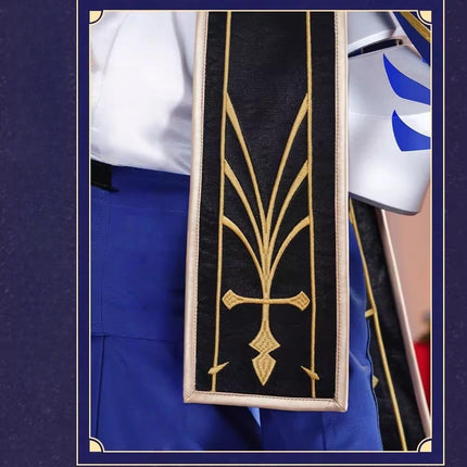 Monenjoy 崩壊スターレイル セイバー Saber　コスプレ衣装　ワンピース　戦闘服　ブルー色　イベントGS1423 - Monenjoy