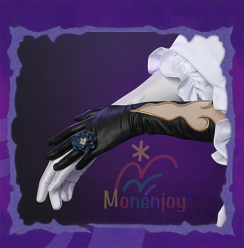 完売次第終了 SML納品　Monenjoy 崩壊スターレイル　コンスタンス　永火官邸　ダリア　コスプレ衣装　帽子付　天外衛星通信 　コスチューム　3d樹脂製パーツ ハロウィン