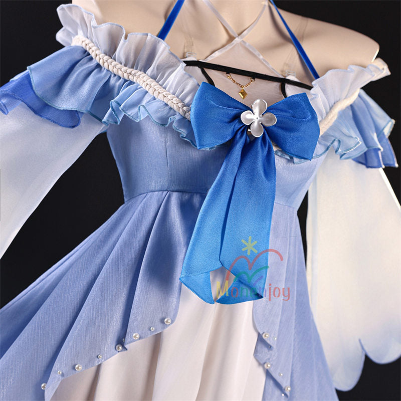 Monenjoy　鳴潮　カルテジア　水着　コスプレ衣装　フルールドリス　コスチューム　髪飾り付　イベント