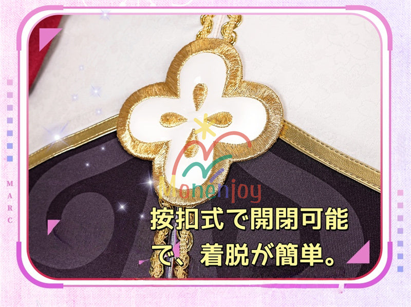 「在庫限り」Monenjoy 崩壊スターレイル 三月なのか（巡狩）　長夜月コスプレ衣装　イベント 崩壊スタレ　舞台服　剣士服　ハロウィン