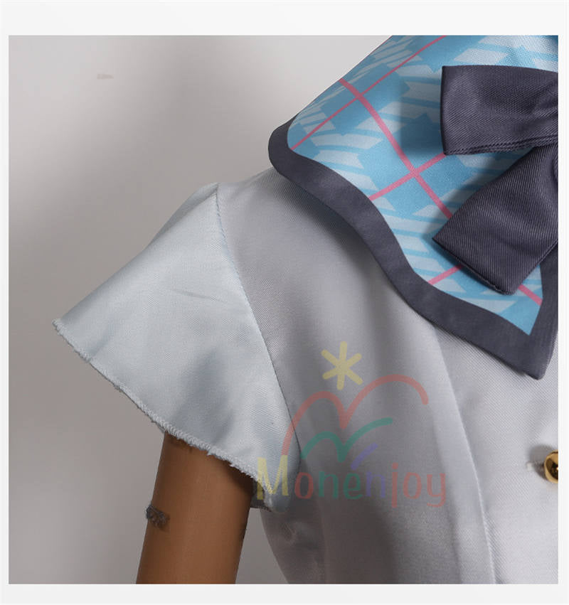 Monenjoy　プロジェクトセカイ MORE MORE JUMP！　桃井 愛莉　コスプレ衣装 ステージ服　ライブ服　舞台服　feat. 初音