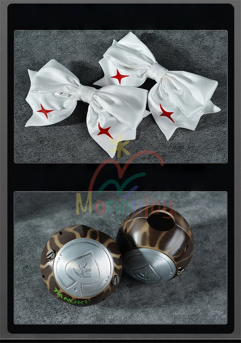 売り切れ次第終了・再入荷なし　Monenjoy　ゼンレスゾーンゼロ　浮波柚葉　コスプレ衣装　　セーラー服　Ukinami Yuzuha　怪啖屋　ミニスカート　狸の尻尾　本物の狸　かまちー追加　イベント　おもちゃ　狸　セーターコート　