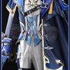 Monenjoy　原神 ローエン コスプレ 衣装  3Dプリント樹脂パーツ 氷元素 騎士団副隊長 イベント向け高品質 Monenjoy