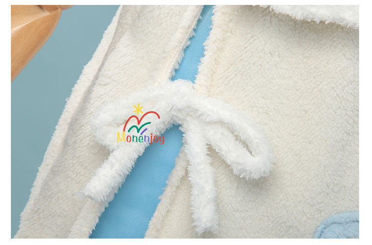 Monenjoy インフィニティニキ ふわもこに溺れる 純潔の守り　コスプレ衣装　パステルブルーの水波　洋服　可愛い　イベントGS1307 - Monenjoy